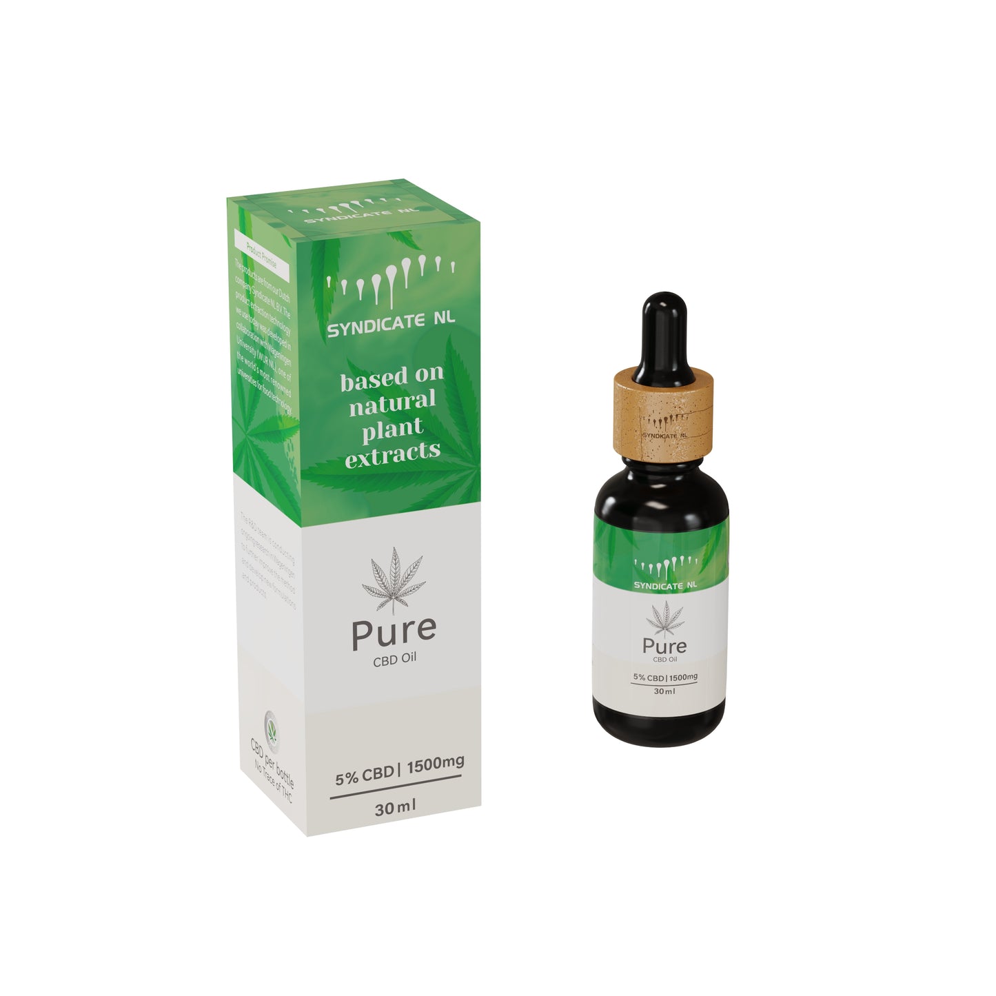 Syndicate NL - 30ml 5% 1500mg CBD Essential Oil