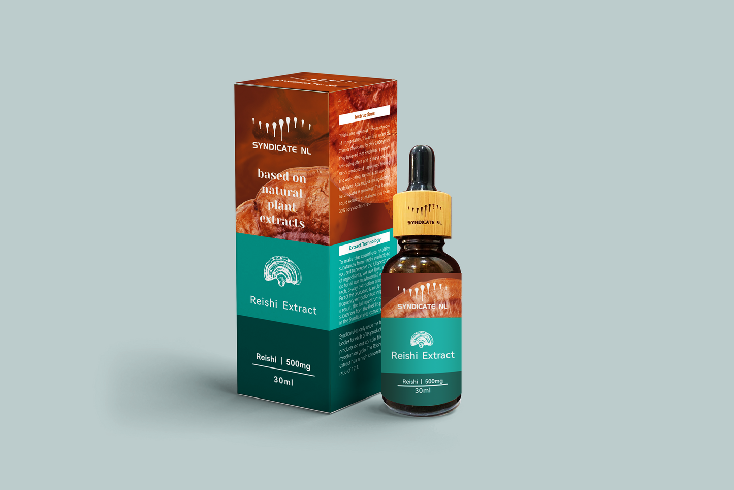 Reishi Mushroom Extract Series
