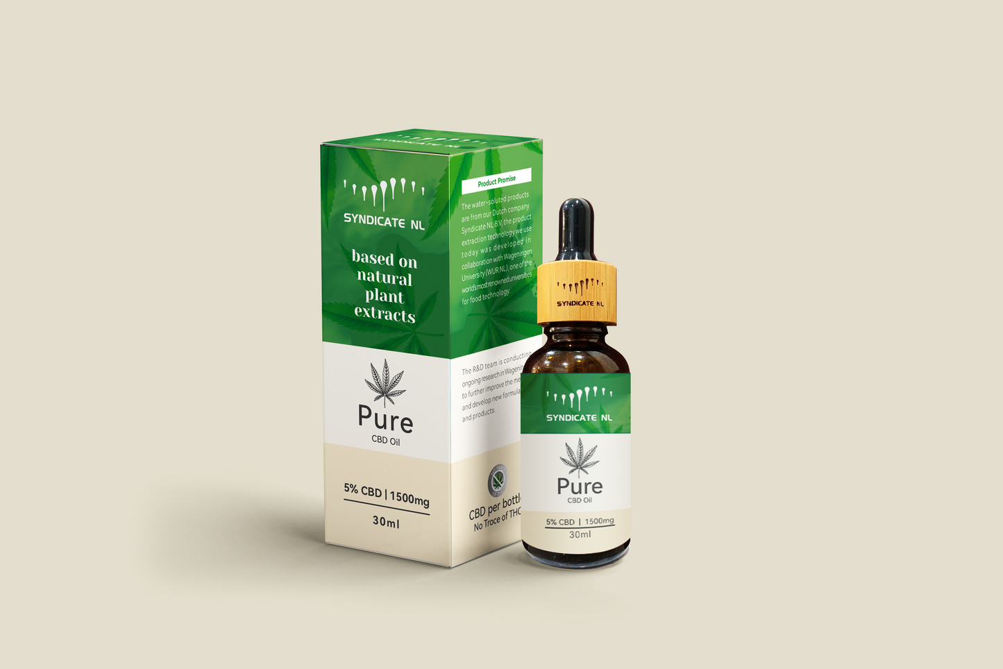 Syndicate NL - 30ml 5% 1500mg CBD Essential Oil